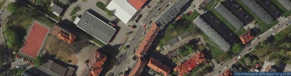 Zdjęcie satelitarne Joanna Zakład Krawiectwa Damskiego Poliga Joanna
