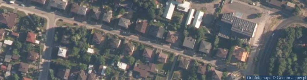 Zdjęcie satelitarne Krawiectwo Bieliźniarstwo Dekatyzacja Dziewiarstwo Maszyn