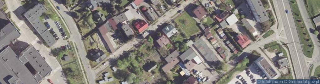 Zdjęcie satelitarne Krawiectwo Damsko Męskie Konfekcyjne