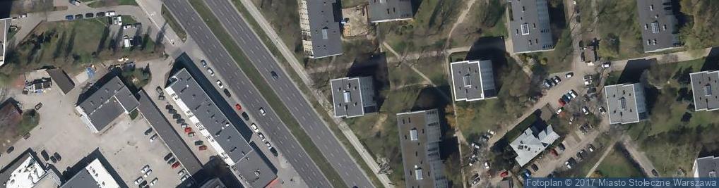 Zdjęcie satelitarne Krawiectwo Handel
