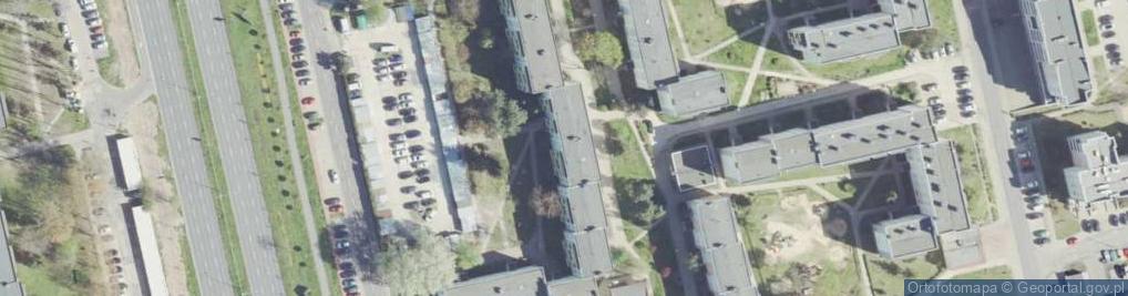 Zdjęcie satelitarne Krawiectwo Konfekcyjne Ciężkie i Lekkie Gabriela Sobczak, Leszno