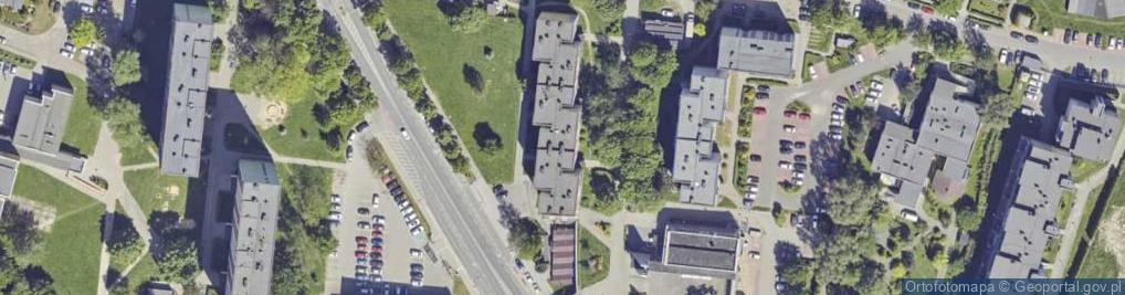 Zdjęcie satelitarne Krawiectwo Krawiec Stefan