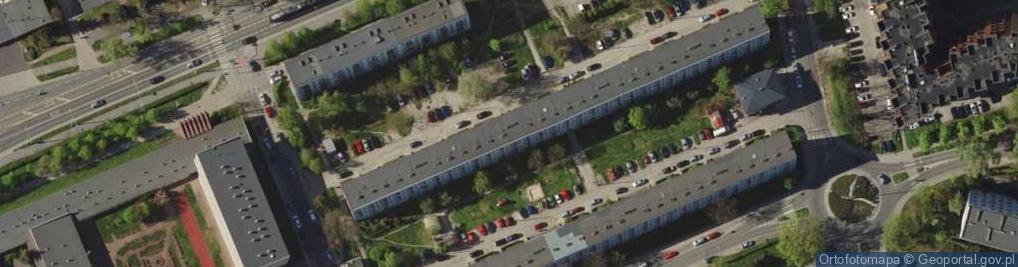 Zdjęcie satelitarne Krawiectwo Lekkie Oraz Handel Okrężny Art Spoż i Przem