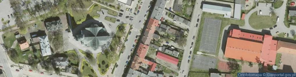 Zdjęcie satelitarne Krawiectwo Lekkie. Suknie Ślubne. Wiesława Walniczek