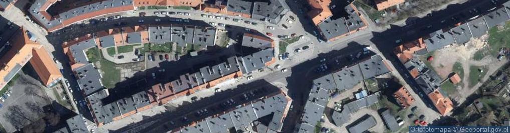 Zdjęcie satelitarne Krawiectwo Lekkie Teresa Hubczyńska Teresa