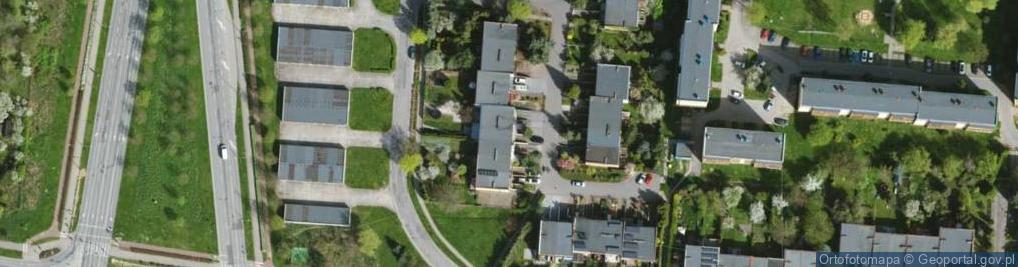 Zdjęcie satelitarne Krawiectwo Lekkie Wyrób i Sprzedaż