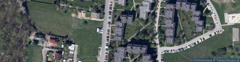 Zdjęcie satelitarne Krawiectwo Miarowe