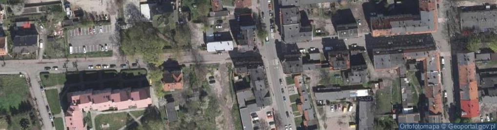 Zdjęcie satelitarne Krawiectwo Produkcyjne - Odzieżowe Małgosia Więcek - Butyńska Małgorzata