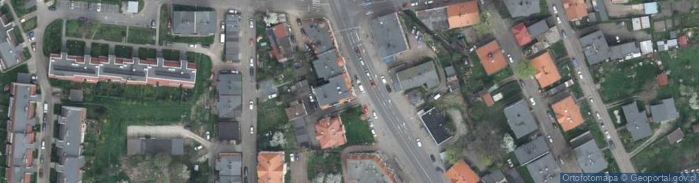 Zdjęcie satelitarne Krawiectwo