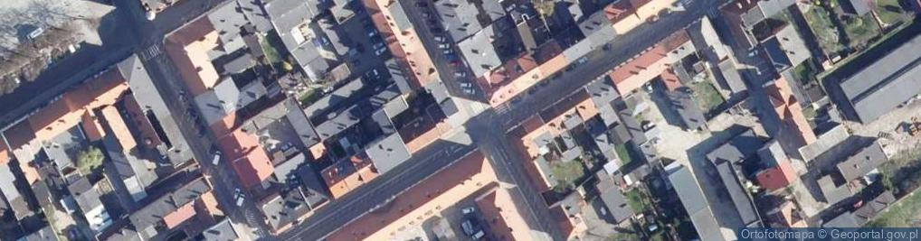 Zdjęcie satelitarne Krawiectwo