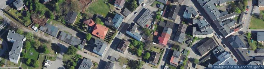 Zdjęcie satelitarne Krawiectwo