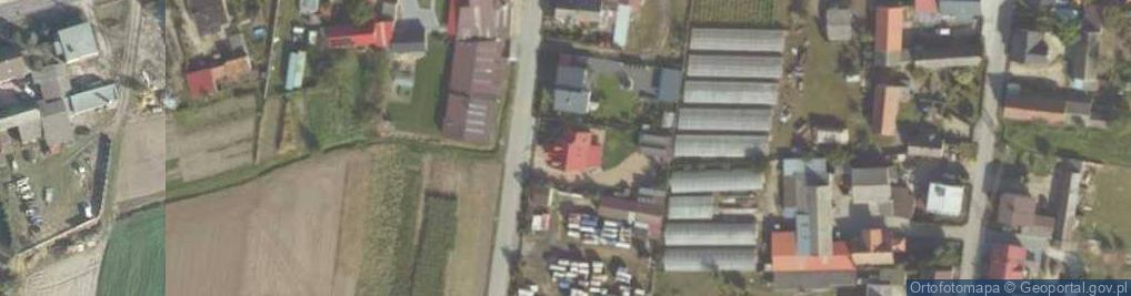 Zdjęcie satelitarne Pracownia Krawiecka Monika - Rękoś Monika