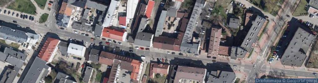 Zdjęcie satelitarne Pracownia Projektowo - Krawiecka Dor Dorota Drzewiecka