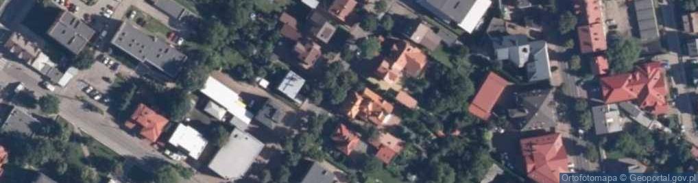 Zdjęcie satelitarne U Cichej