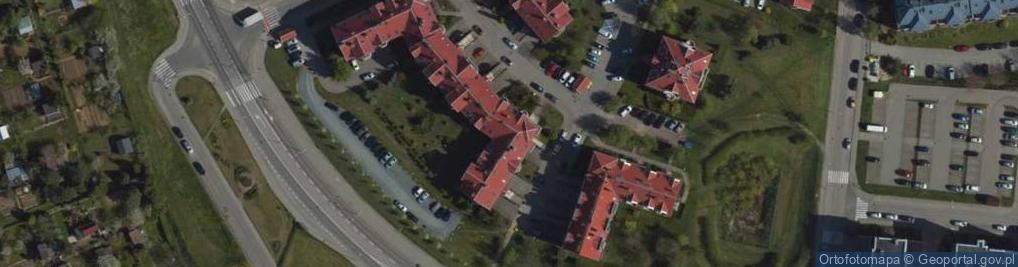 Zdjęcie satelitarne U Joli. Usługi Krawieckie
