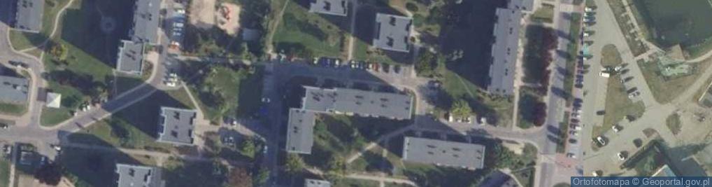 Zdjęcie satelitarne Usługi Krawieckie Awa Ewa Kałużna