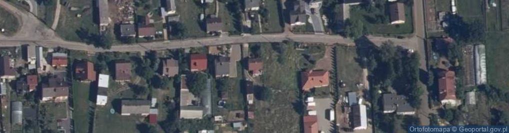 Zdjęcie satelitarne Usługi Krawiecki