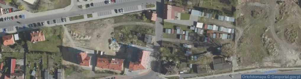 Zdjęcie satelitarne Usługi Krawiecko Bieliźniarskie