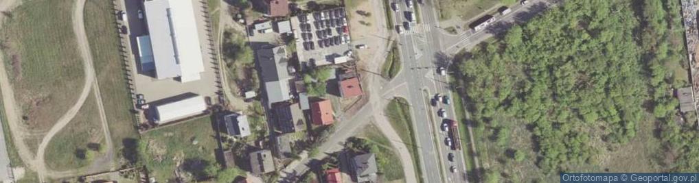 Zdjęcie satelitarne Usługowy Zakład Krawiecki