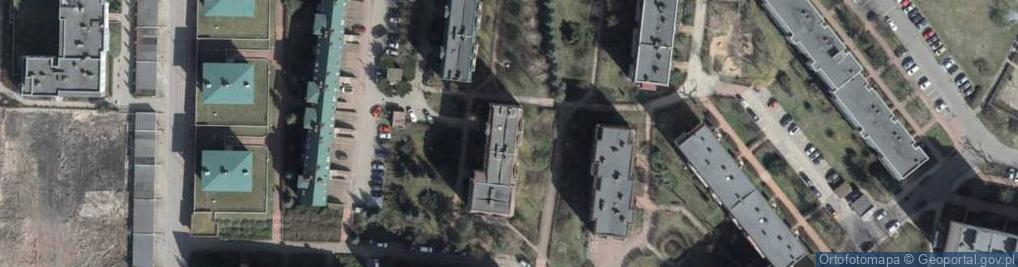 Zdjęcie satelitarne Zakład Krawiecki Haft Komputerowy Zuzanna Brodowska