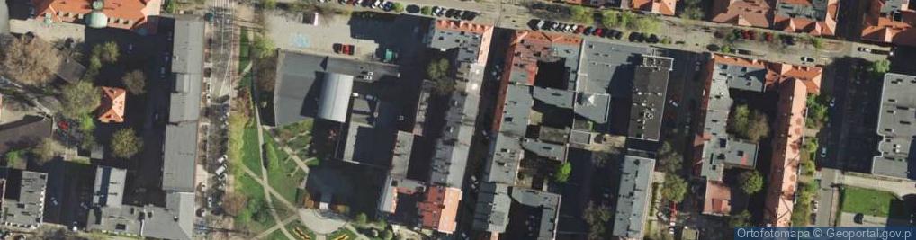 Zdjęcie satelitarne Zaklad Krawiecki Katowice