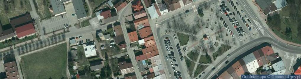 Zdjęcie satelitarne Zakład Krawiecki Produkcyjno Usługowo Handlowy Kinga Bajor Beata