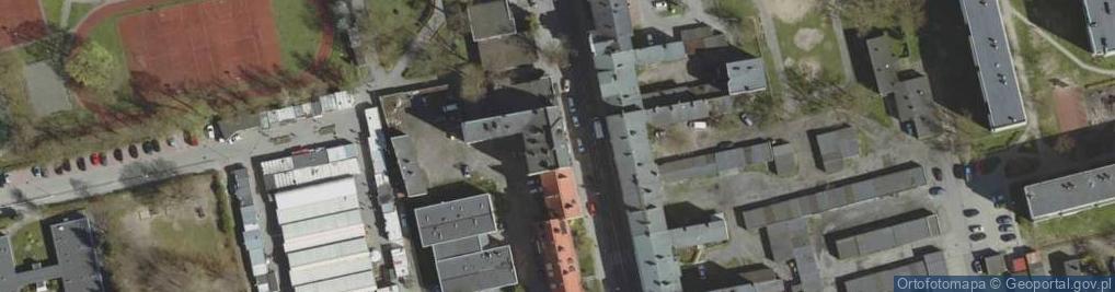 Zdjęcie satelitarne Zakład Krawiecki Produkcyjno Usługowy
