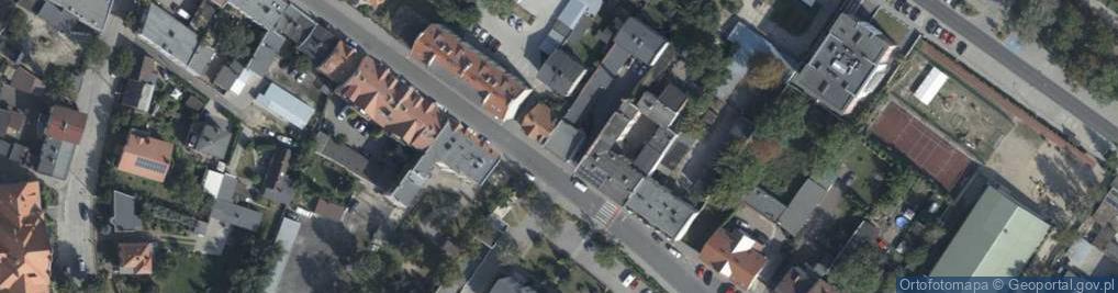 Zdjęcie satelitarne Zakład krawiecki