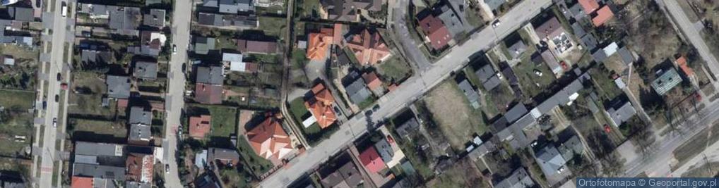 Zdjęcie satelitarne Zakład Krawiecki