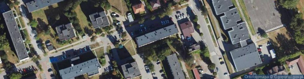 Zdjęcie satelitarne Zakład Krawiecki