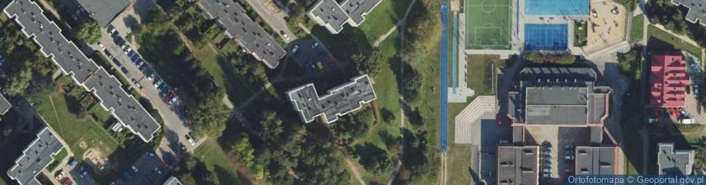Zdjęcie satelitarne Zakład Krawiecki