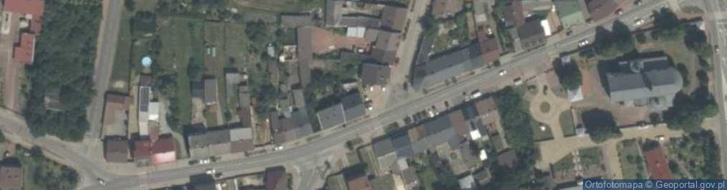 Zdjęcie satelitarne Zakład krawiecki