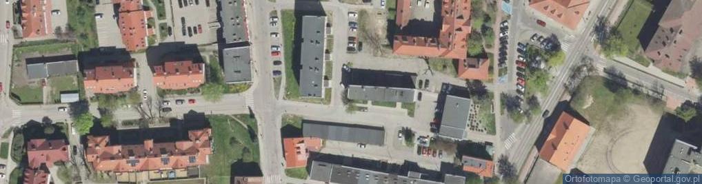 Zdjęcie satelitarne Zakład Krawiectwa Lekkiego Malwina