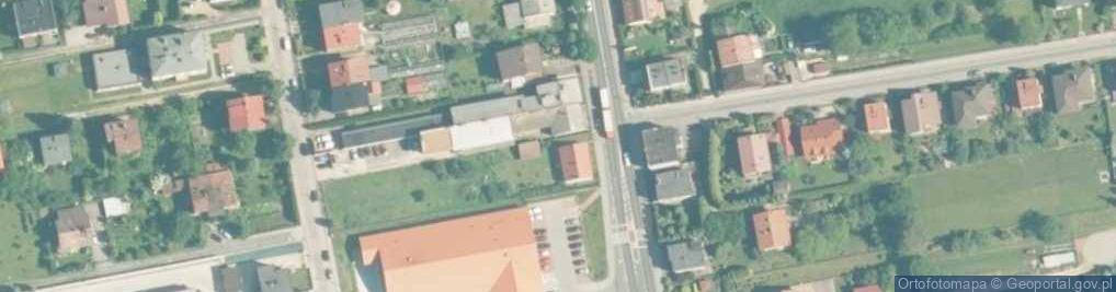Zdjęcie satelitarne Zakład Przemysłu Odzieżowego Elfa B w Jędrysek B Czarnacka Spółk