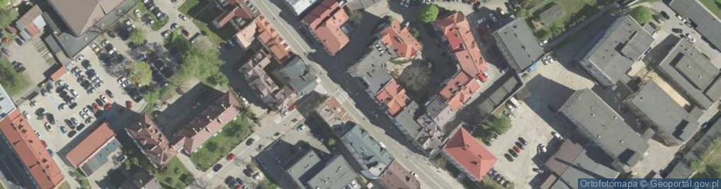 Zdjęcie satelitarne Centrum Optyki