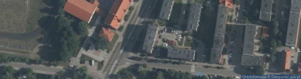 Zdjęcie satelitarne Foto Optyka S C Bogusława Andrzejewska Bogusław Andrzejewski