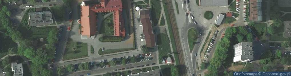 Zdjęcie satelitarne MK Optyk Kraków - badanie wzroku, okulary, sklep internetowy