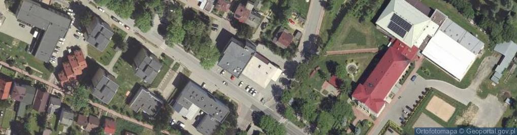 Zdjęcie satelitarne Zakład optyczny