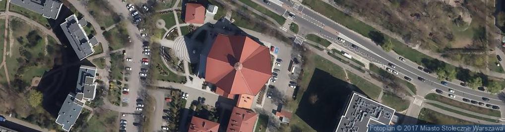 Zdjęcie satelitarne Anubis. Biuro Usług Pogrzebowych