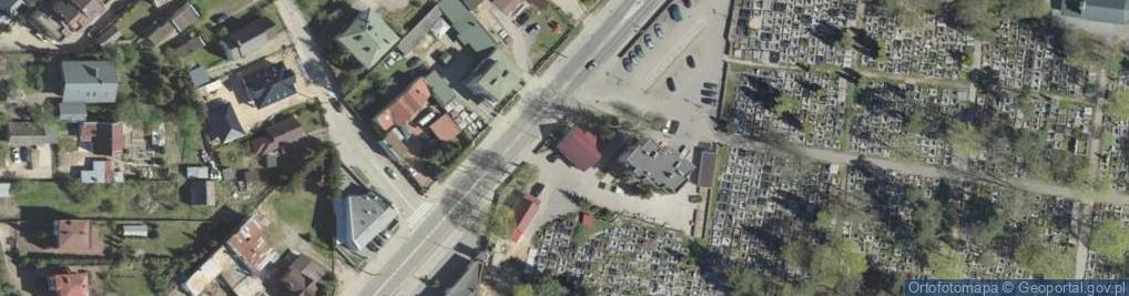 Zdjęcie satelitarne Dom Pogrzebowy