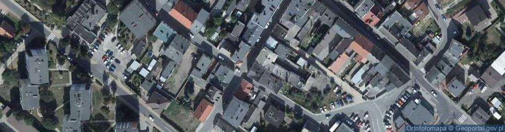Zdjęcie satelitarne Extor. Zakład pogrzebowy. Olszewski Bartłomiej
