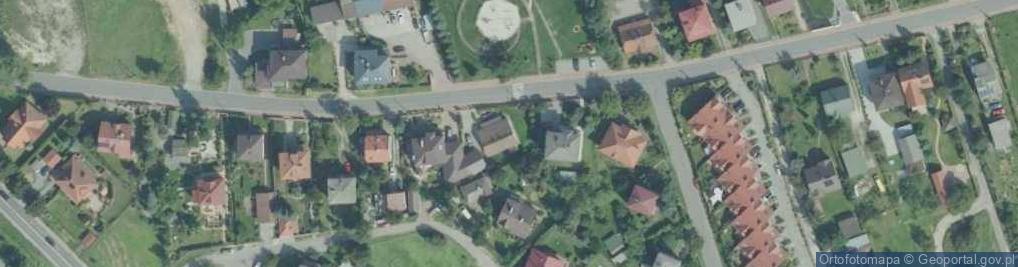 Zdjęcie satelitarne Janusz Kostuch Usługi Pogrzebowe Znicz