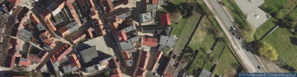 Zdjęcie satelitarne Jezierski Przedsiębiorstwo Pogrzebowe