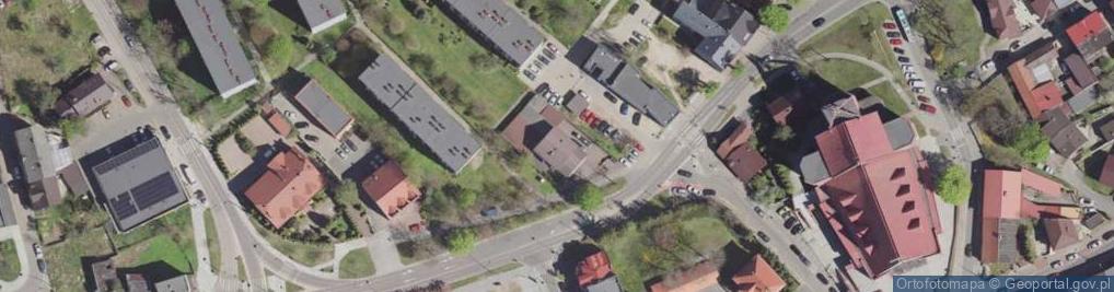 Zdjęcie satelitarne Kompleksowe Usługi Pogrzebowe ''KORONA Jaworzno