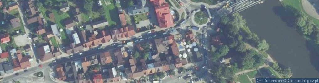 Zdjęcie satelitarne Kompleksowe Usługi Pogrzebowe Komorek