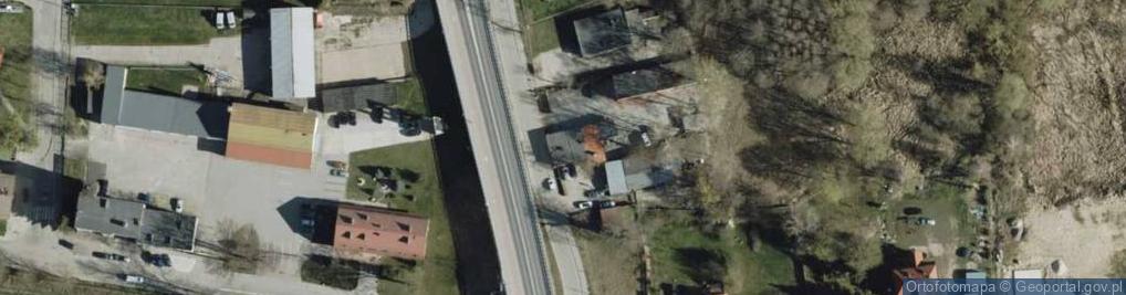 Zdjęcie satelitarne Kompleksowe Usługi Pogrzebowe Syriusz H Wojciechowska & B Mazik