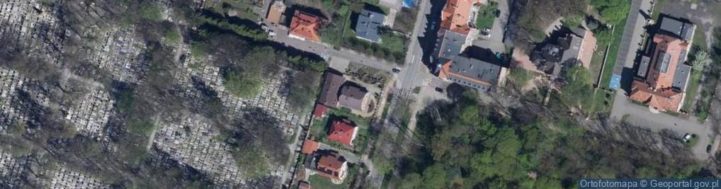Zdjęcie satelitarne Kompleksowe usługi pogrzebowe