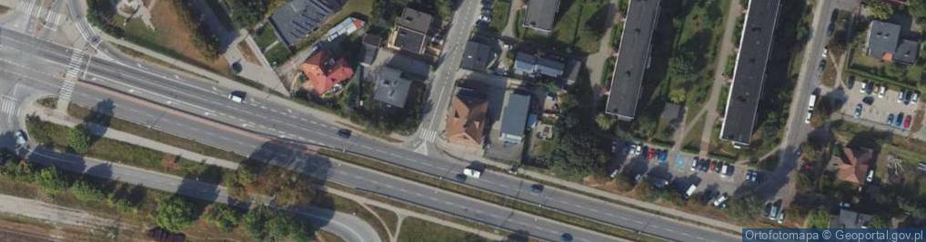 Zdjęcie satelitarne M. Uzdrowski