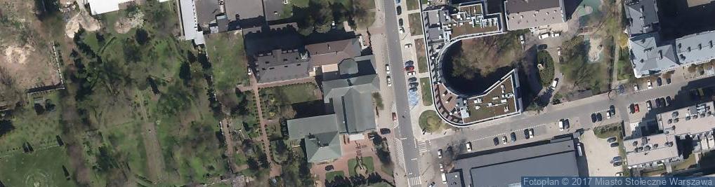 Zdjęcie satelitarne Mazowieckie Przedsiębiorstwo Usług Pogrzebowych Terra Levis