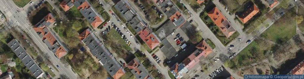 Zdjęcie satelitarne Pracownia Plastyczna i Usługi Cmentarno-Pogrzebowe Efekt Mariusz Kowalski
